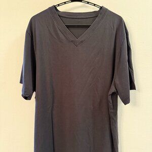 Lululemon VNeck TShirts - Pack of 4 (Black and Blue)